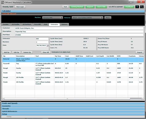 cnc machining cost estimation xls|machining cost estimator.